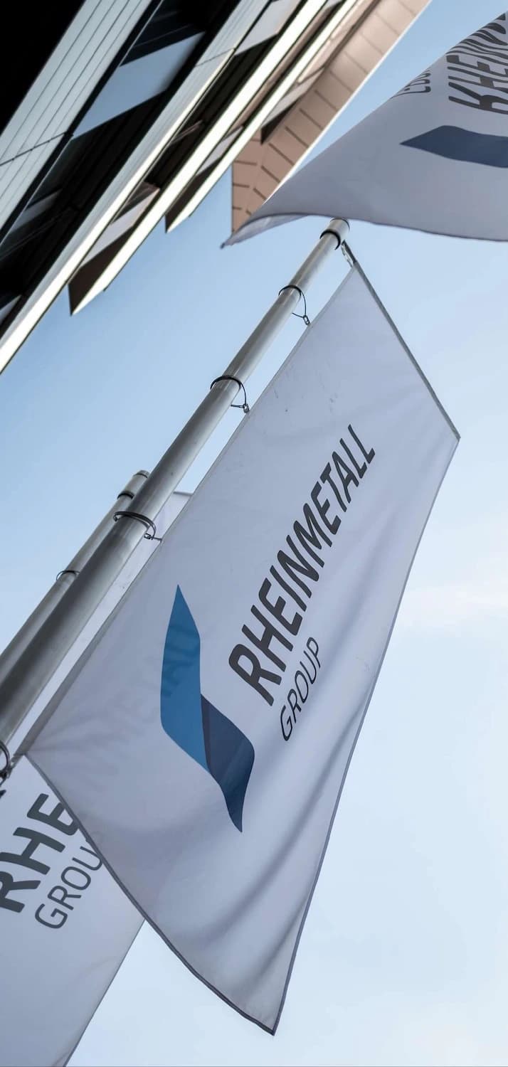 Rheinmetall flags